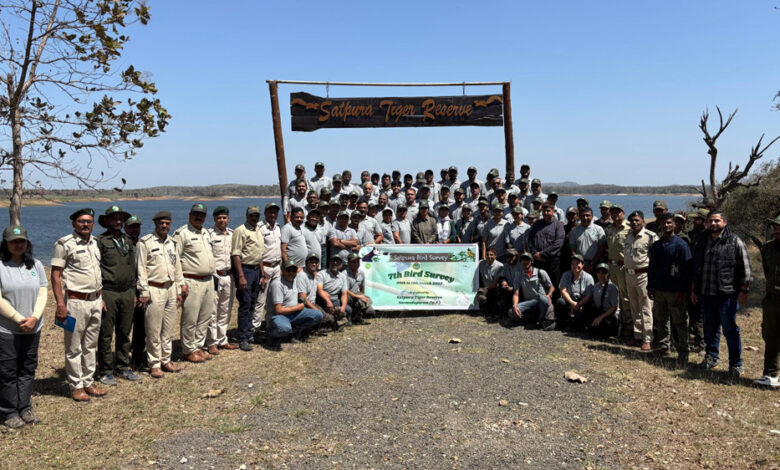 सतपुड़ा टाइगर रिजर्व के मड़ई में 7वें पक्षी सर्वे की शुरूआत