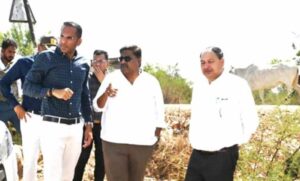 लोक-निर्माण-विभाग-के-सचिव-ने-निर्माणाधीन-राष्ट्रीय-राजमार्ग-130ए-का-किया-निरीक्षण