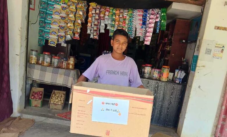 विशेष-स्वच्छता-अभियान-के-बीच-नन्हे-बालक-आनंद-कश्यप-ने-दिया-स्वच्छता-का-संदेश