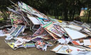 दुर्ग-नगर-निगम-का-एक्शन,-बिजली-खंभों-और-सार्वजनिक-संपत्तियों-पर-अवैध-होर्डिंग्स-लगाने-वालों-को-नोटिस