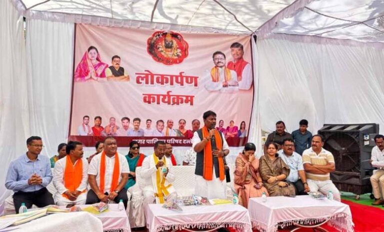 वन-मंत्री-केदार-कश्यप-ने-किया-विभिन्न-जनहितकारी-निर्माण-कार्यों-का-लोकार्पण