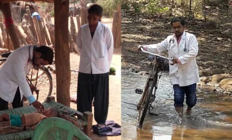 नक्सल-प्रभावित-इलाके-में-बदलाव-की-मिसाल,-डॉक्टर-रामटेके-की-23-साल-की-मेहनत-से-बना-मॉडल-अस्पताल